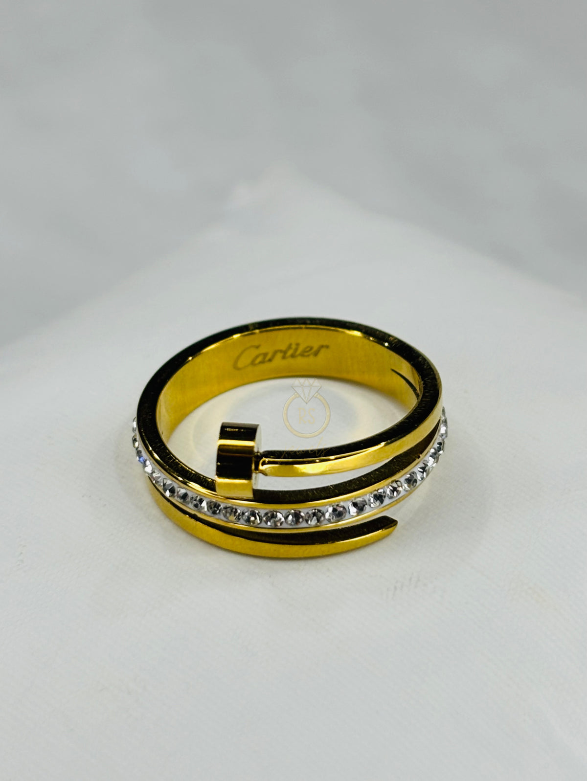 Cartier Nail Stone Ring