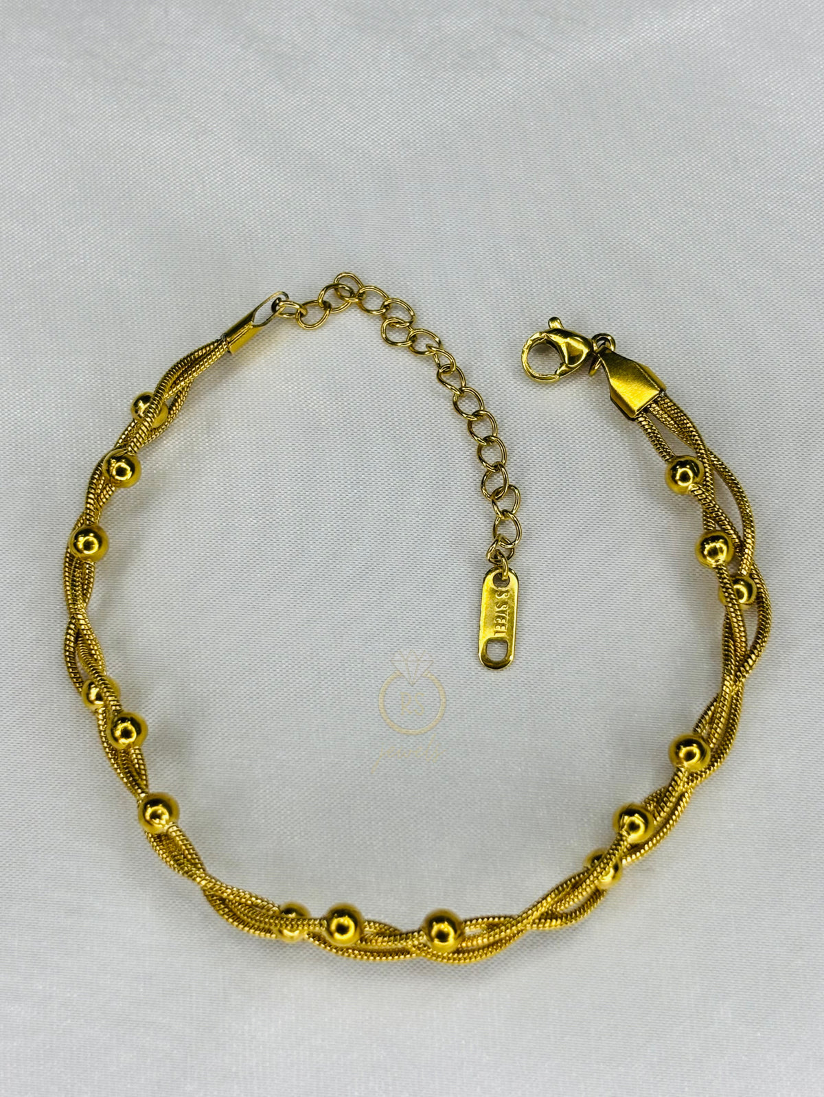 Twisted Beads Bracelet