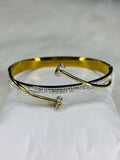 Twisted Nail bangle